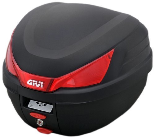 GIVI(ジビ) モノロックケース(トップケース / リアボックス) 未塗装ブラック 容量27L 汎用ベース付き ストップランプなし B27N 78033