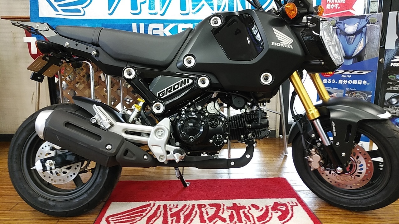 HONDA MSX125(グロム/GROM) 走行5000km以下の美品 福岡 - バイク